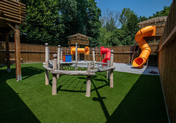 2020 Parco giochi Supercondominio Milano3 - Struttura, torri e giochi  - Holzhof